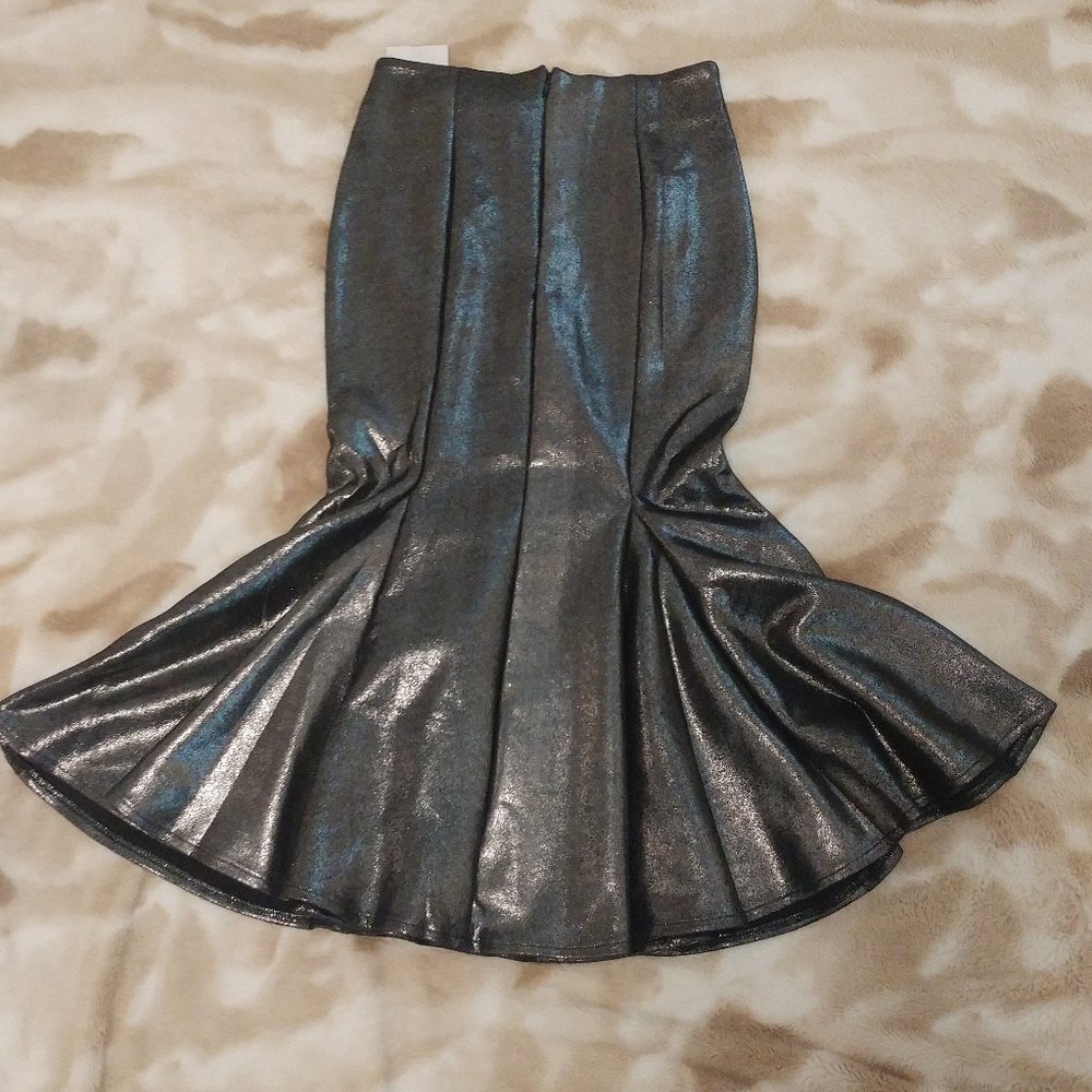 Carnaval Peplum Ruffle Midi Skirt - Picture 6 of 8